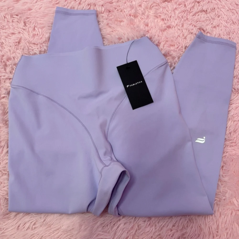 Fabletics Lavender High-Rise Leggings - Picture 7 of 7